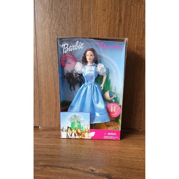 Vintage Barbie as Dorothy Wizard Of Oz Fashion Doll NIB 1999 Mattel